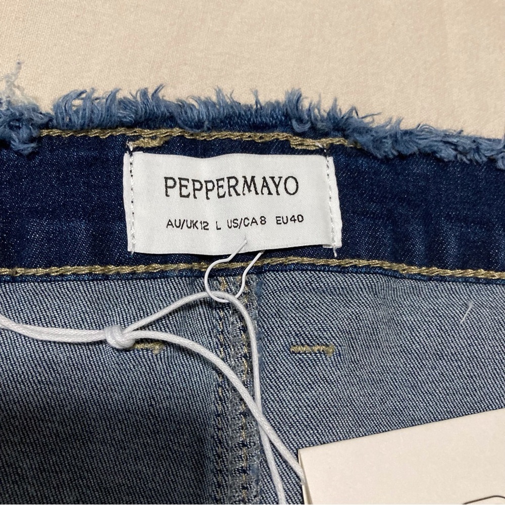 Peppermayo Kirryn Micro Mini Denim Skirt - Picture 3 of 8